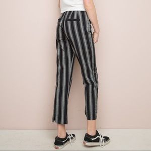 Brandy Melville Tilden black striped pant OS